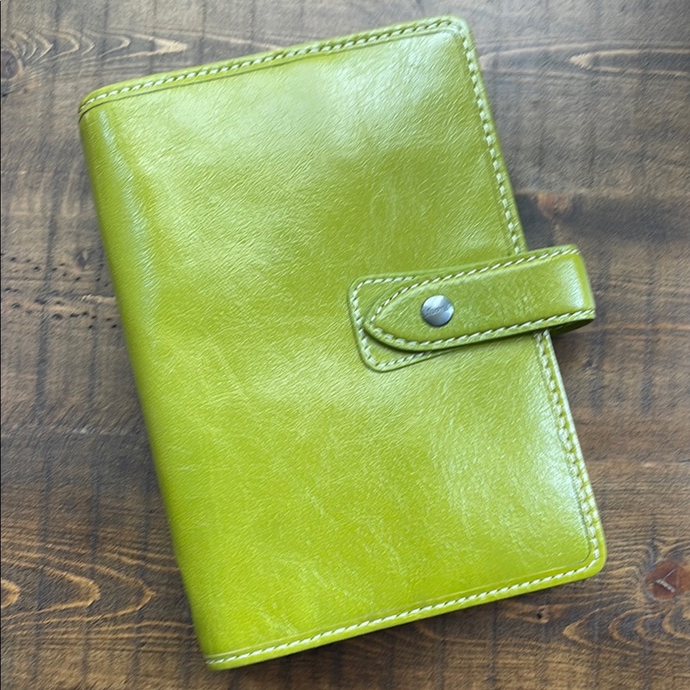 Filofax Malden Pear Leather Planner - Personal Size